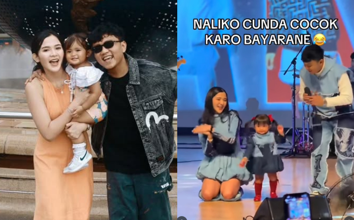 Dek Cunda Asyik Joget di Konser Denny Caknan, Aksi Anak Bella Bonita dan DC Sukses Bikin Gemes!